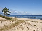 Baltic Sea coast near Miķeļtornis